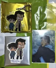 脱出ゲーム シクレ（コナン＆小五郎） アクキー＆ステッカー 購入特典付き