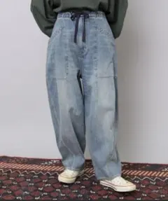 バナナバルーンのデニムパンツのサムネイル