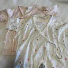 ユニクロ　新生児短肌着2枚セット　50〜60サイズ