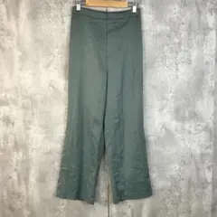 UNIQLO（Mサイズ）/ワイドパンツ/グレー/無地