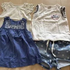 夏コーデ　まとめ売り　80-90cm 女の子　ベビー　キッズ