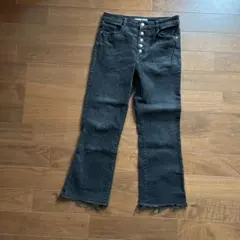 ZARAブラックデニム