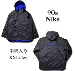 90s NIKE ナイキ　ナイロンジャケット　マウンテンパーカー　中綿入り