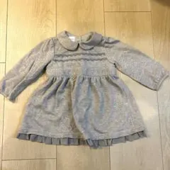美品‼️ファミリア 女の子 ワンピース ラメ入り 80のサムネイル