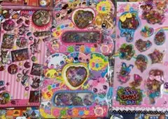 ぽ*様 平成レトロシール 当時もの 4点