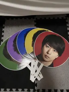 嵐 ARASHI 5x20 櫻井翔 、相葉雅紀ジャンボうちわ