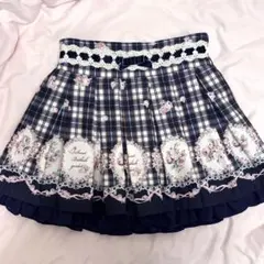 LIZLISA ❤︎⁠ 花柄チェック スカパン y2k 平成 姫ギャル 希少