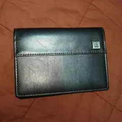 Calvin Klein ★メタリックグレー パスケース カードケース