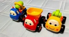 カラフルミニカー3台セット