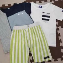 Champion Tシャツ　ボトムスなど3点まとめ 110サイズ セット
