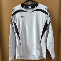 MIZUNO 長袖シャツ グレーブラック Lサイズ　キーパー