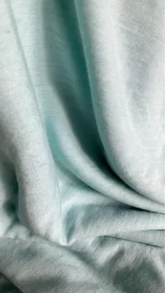 ペパーミントグリーンニット生地