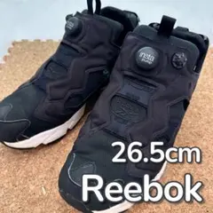 リーボック　黒 26.5cm インスタポンプ　Reebok スニーカー　ブラックのサムネイル