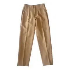 【ザラ】ZARA ハイウェストパンツ　ベージュEUA36 USA4 MEX26