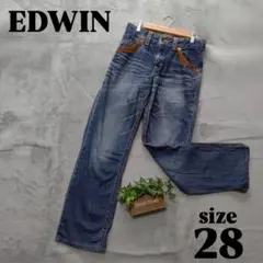 【EDWIN】エドウィン(28)デニムパンツ スエード