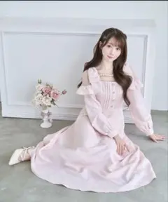 couture BY ROJITA レーシードッキング長袖ワンピース - メルカリ
