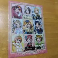 4342 ラブライブ 　Ａ−４クリアファイル