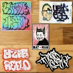 ③ グラフィティー ステッカー 5枚セット graffiti グラフィティ