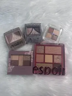 ブラウン系アイシャドウパレットセット