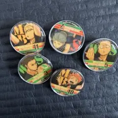 ハイキュー　バッジ　5種