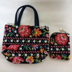 新品未使用フェイラー花柄トートバッグ＆ポーチ 未使用に近い フェイラー 花柄トートバッグ - メルカリ