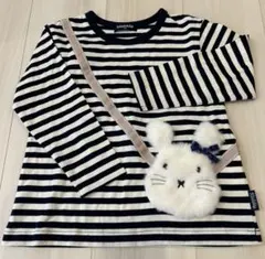 値下【新品未使用】klädskap ウサギ付き長袖Tシャツ