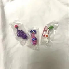 【ピクミンマスコット&フルーツグミ2】ストラップ 3個セット