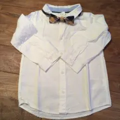 H&M 長袖シャツ 蝶ネクタイ付き 92cm