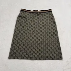 FENDI archive ズッカ柄 タイトスカート イタリア製 42のサムネイル
