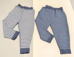 ベルメゾン どっちも前 リバーシブルパンツ サイズ100 2枚セット