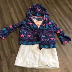 女の子　80 90 3点セット　ミキハウス