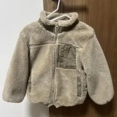 プティマイン　ボアジャケット　アウター　100