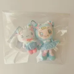 新品未使用　メゾピアノ　サンリオマスコットホルダー　シナモロール　ペリエ