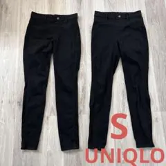UNIQLO ウルトラストレッチレギンスパンツ　ブラック 2本セット