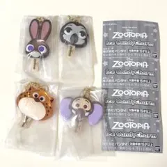 ズートピア アイスキャンディーチャーム ジュディ フラッシュ クロウハウザー