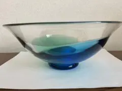 伝統工芸品　津軽びいどろ　青森シリーズ　ガラスボウル