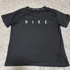 レディースNIKE DRI-FIT ランニングTシャツ Lブラック