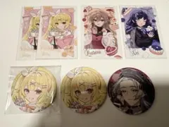 にじさんじSweet Floaties チェキ 缶バッジ