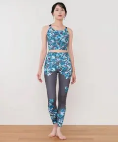 SUKALA フルオブフラワー　レギンス&タンクトップ&ブラトップ LAVA