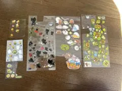 かわいいキャラクターシールセット
