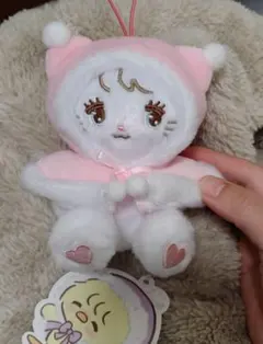 匿名配送 mikko おめかしポンチョマスコット ムース