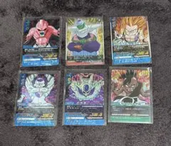 ドラゴンボール データカードダストレーディングカード6枚セット
