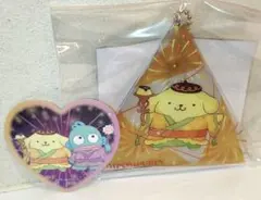 サンリオ Happyくじ ポムポムプリン クリアポーチ賞 ステッカー　セット