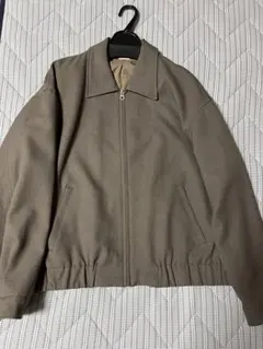 【WYM LIDNM】OVERSIZEDPE TWILL ZIP BLOUSON