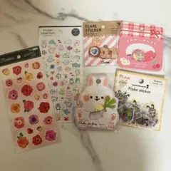 いろいろフレークシール セットのサムネイル