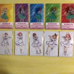 ㊗️映画公開記念❗️ファミマ&ローソン限定商品 五等分の花嫁 アクリルスタンドセット