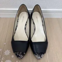 MODE KAORI 23.5cm オープントゥ パンプス