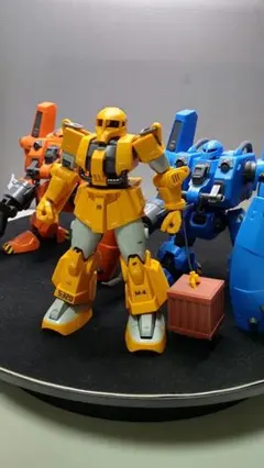 ガンプラ HG オリジン　モビルワーカー　ロボット魂一般作業型ザク　3体セット ガンプラ HG オリジン モビルワーカー ロボット魂一般作業型ザク 3体