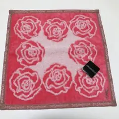 イヴサンローラン　薔薇　バラ　タグ付き　　ロゴマーク刺繍入り　３枚セット