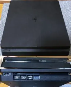 中古　黒色PlayStation4slim  箱無し　最終値下げ　6点セットのサムネイル
